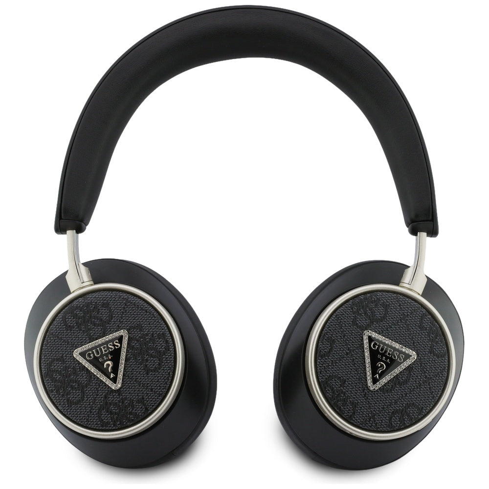 Handsfree Bluetooth Guess 4G Gold Triangle Logo, A2DP, Crni