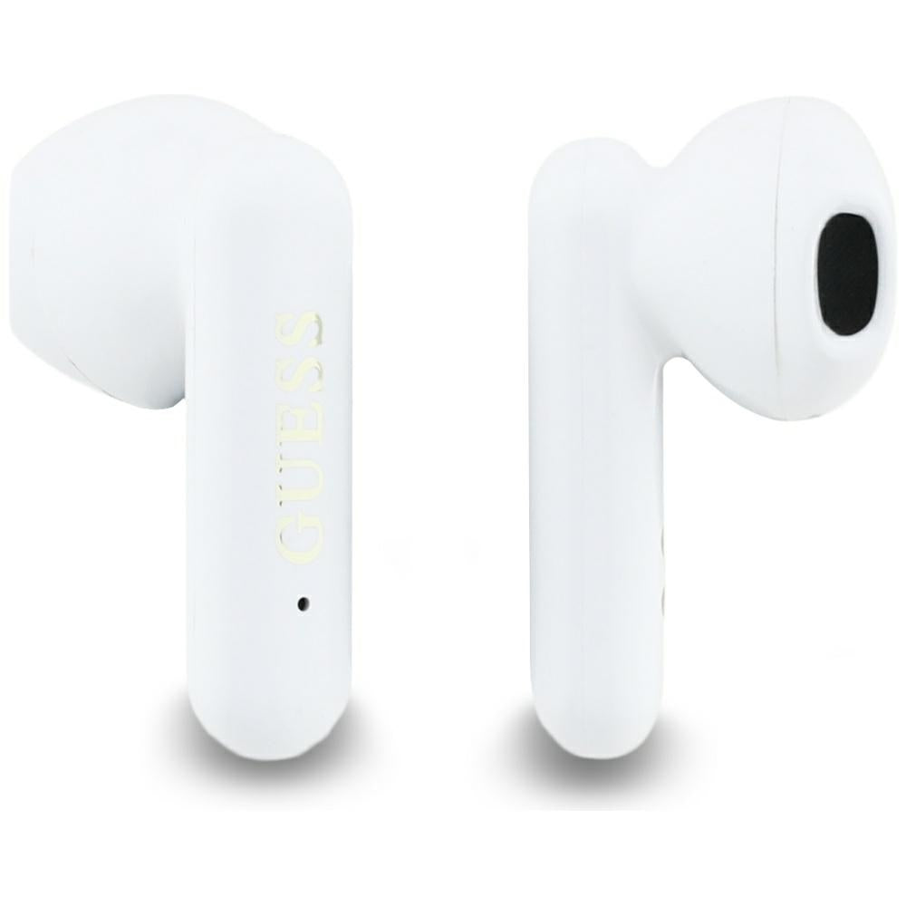 Handsfree Bluetooth Guess 4G Metal Logo, TWS, Bijela