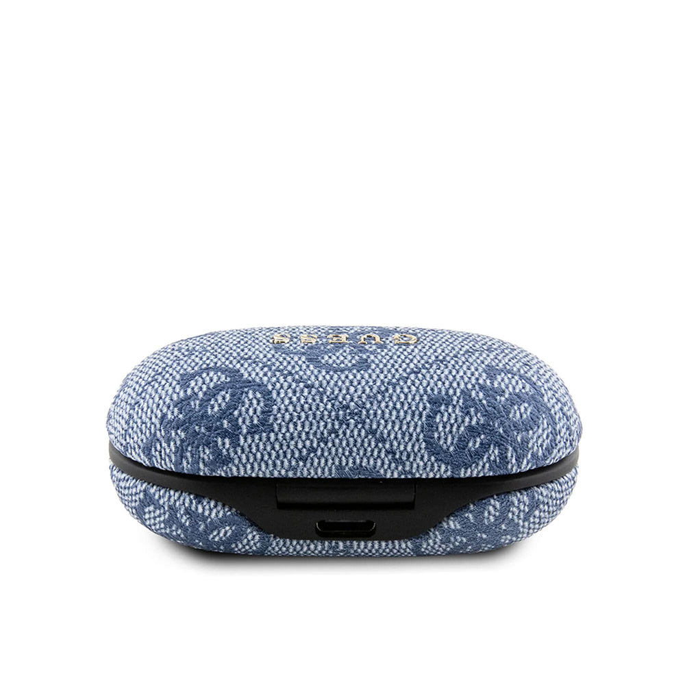 Handsfree Bluetooth Guess 4G Metal, TWS, Plavi