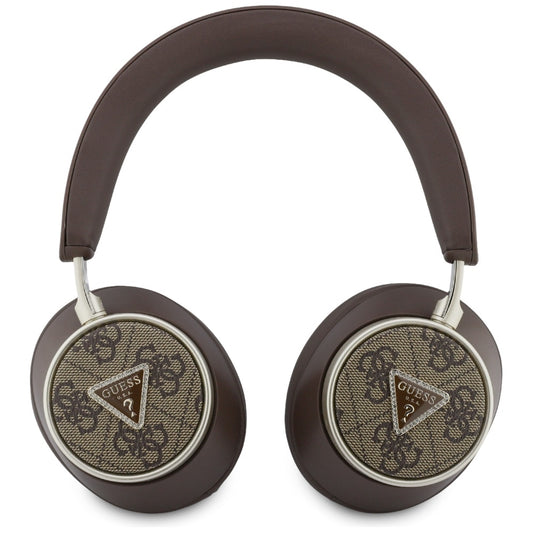 Handsfree Bluetooth Guess 4G Gold Triangle Logo, A2DP, Smeđa