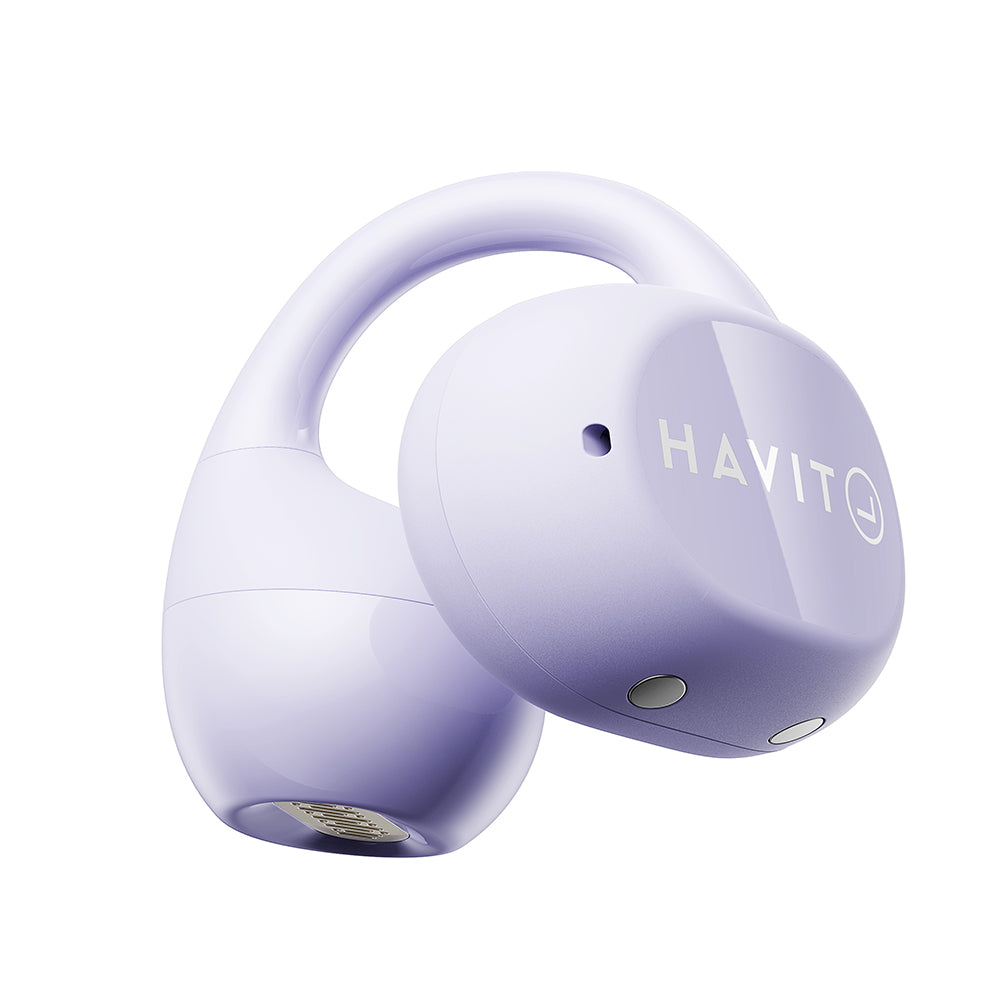 Handsfree Bluetooth HAVIT OWS916 Lite, TWS, Ljubičasta