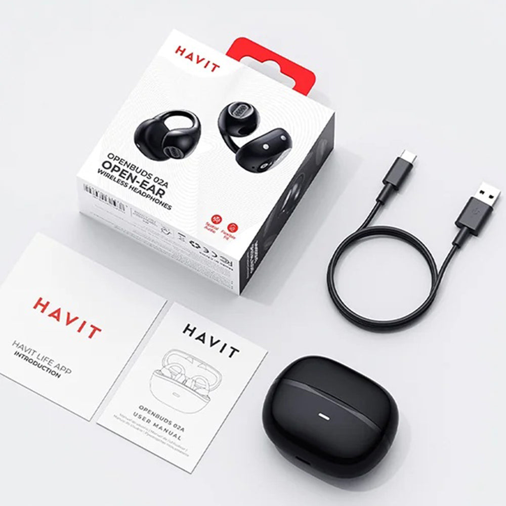 Handsfree Bluetooth HAVIT OWS916, TWS, Crni
