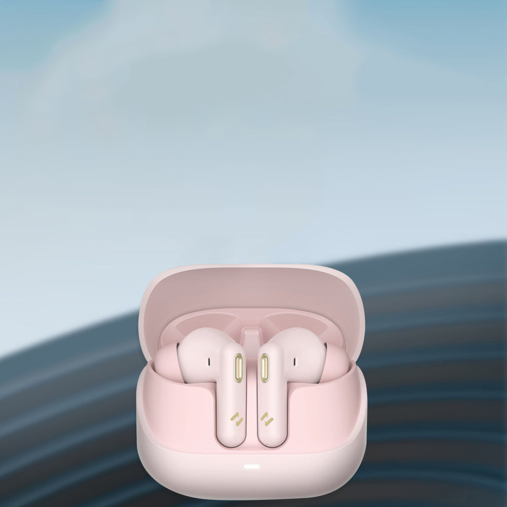 Handsfree Bluetooth HAVIT TW906 Pro, TWS, ANC, Roza