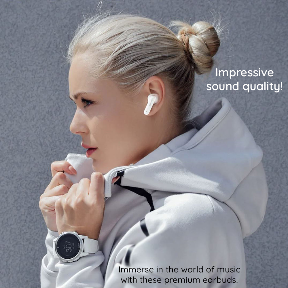 Handsfree Bluetooth HAVIT TW967 Pro, TWS, Ružičasti