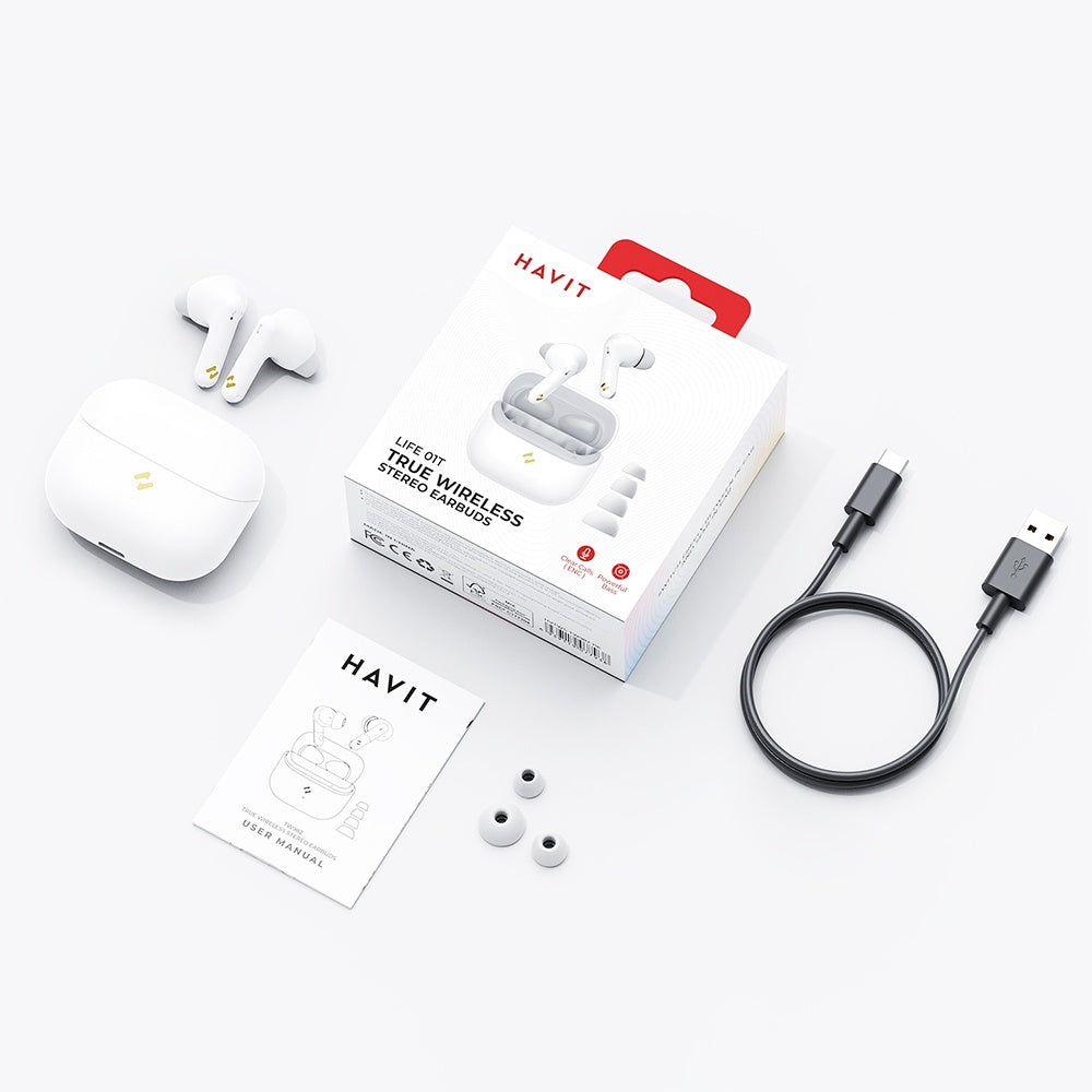 Handsfree Bluetooth HAVIT TW982, TWS, Zeleno