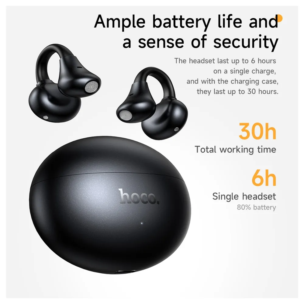 Handsfree Bluetooth HOCO EA8, TWS, Bijela