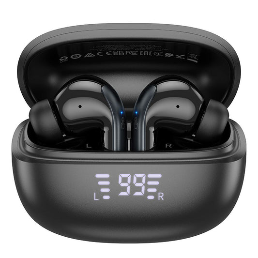 Handsfree Bluetooth HOCO EQ5, TWS, ANC, Crni