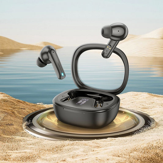 Handsfree Bluetooth HOCO Shadow EQ6, TWS, Crni