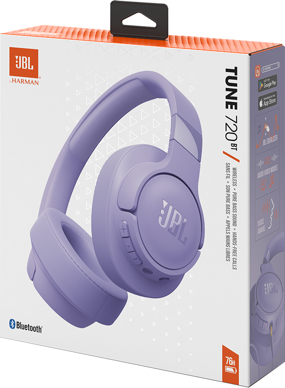 Handsfree Bluetooth JBL Tune 720BT, MultiPoint, A2DP, Ljubičasta JBLT720BTPUR