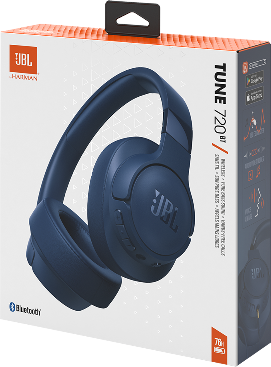 Handsfree Bluetooth JBL Tune 720BT, MultiPoint, A2DP, Plavi JBLT720BTBLU