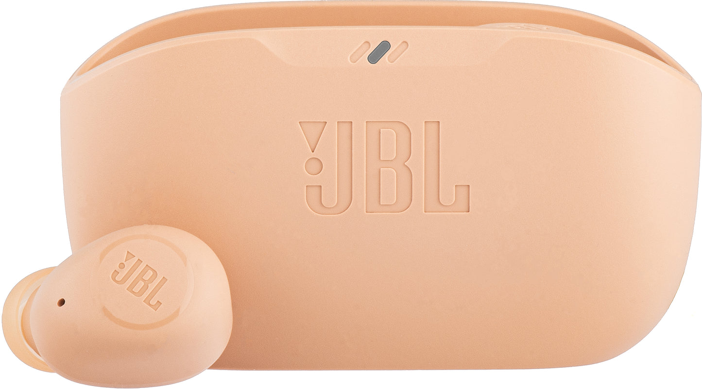 Handsfree Bluetooth JBL Wave Buds, TWS, Bež, Resigilat JBLWBUDSBEG