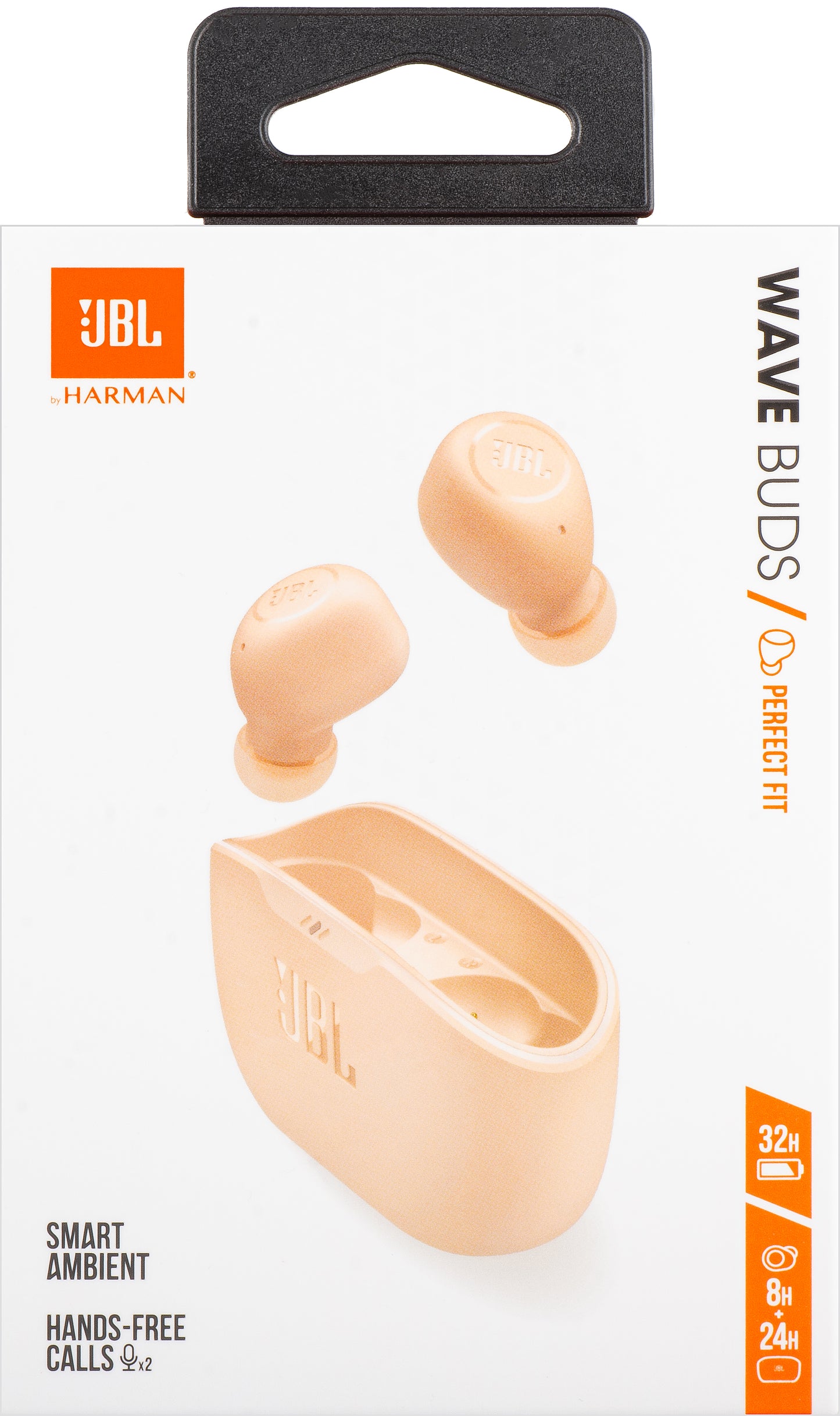 Handsfree Bluetooth JBL Wave Buds, TWS, Bež, Resigilat JBLWBUDSBEG