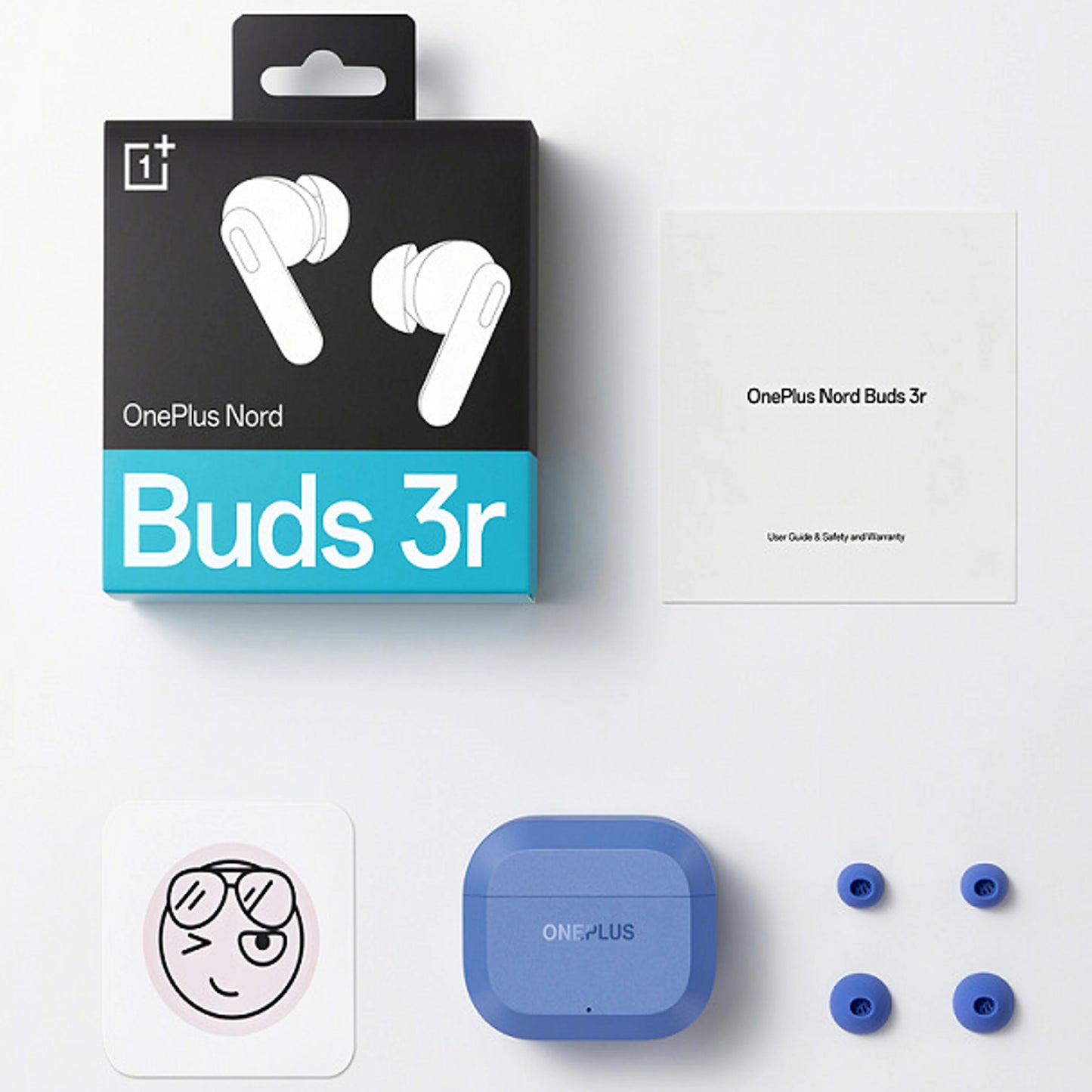 Handsfree Bluetooth OnePlus Nord Buds 3R, TWS, MultiPoint, Plava 5481159040