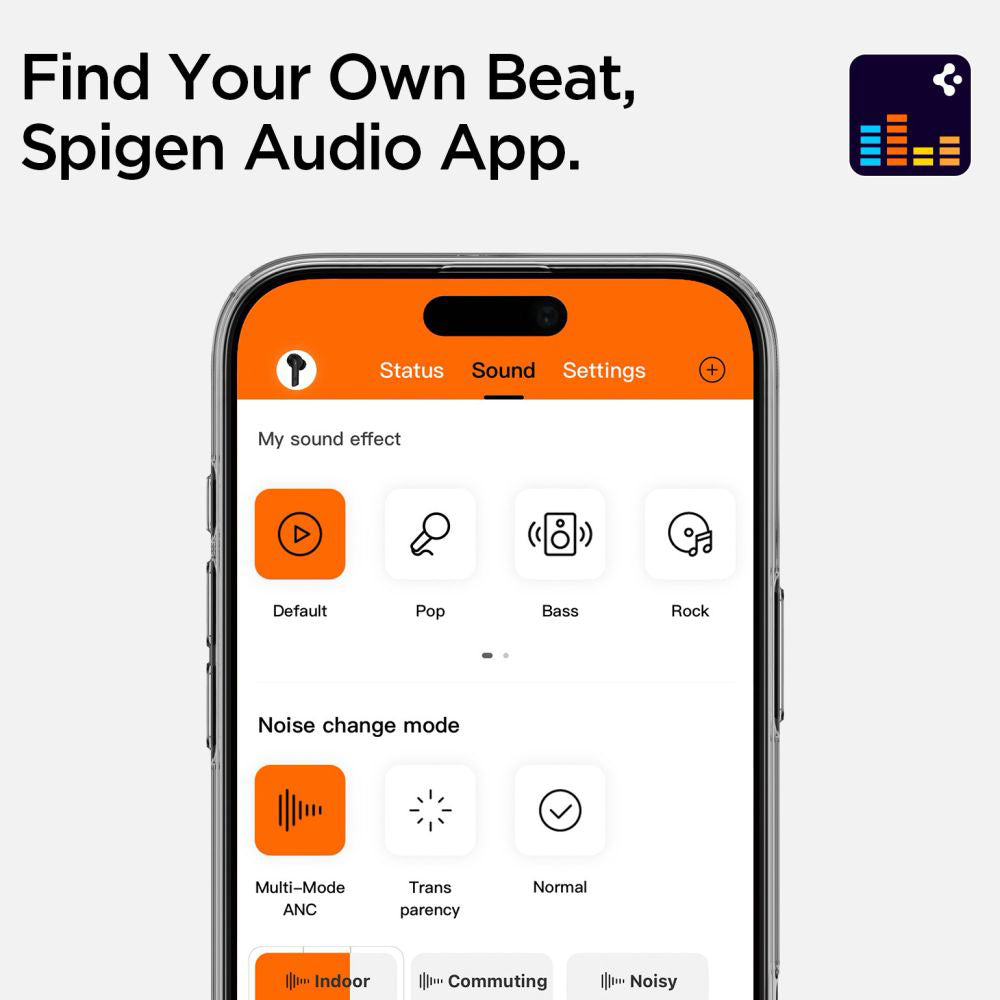 Handsfree Bluetooth Spigen SA2400, TWS, ANC, Crni