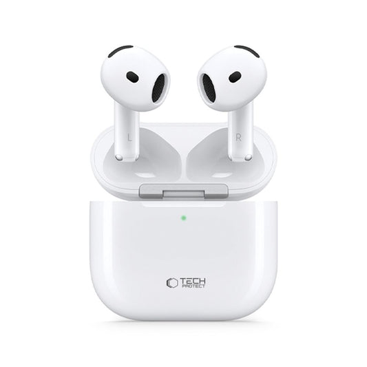 Handsfree Bluetooth Tech-Protect Ultraboost Core 2, TWS, Bijeli