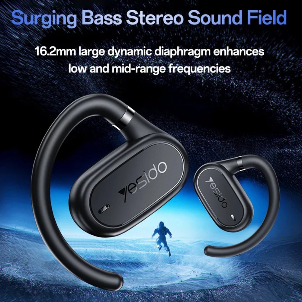 Handsfree Bluetooth Yesido YSP25, TWS, Crni