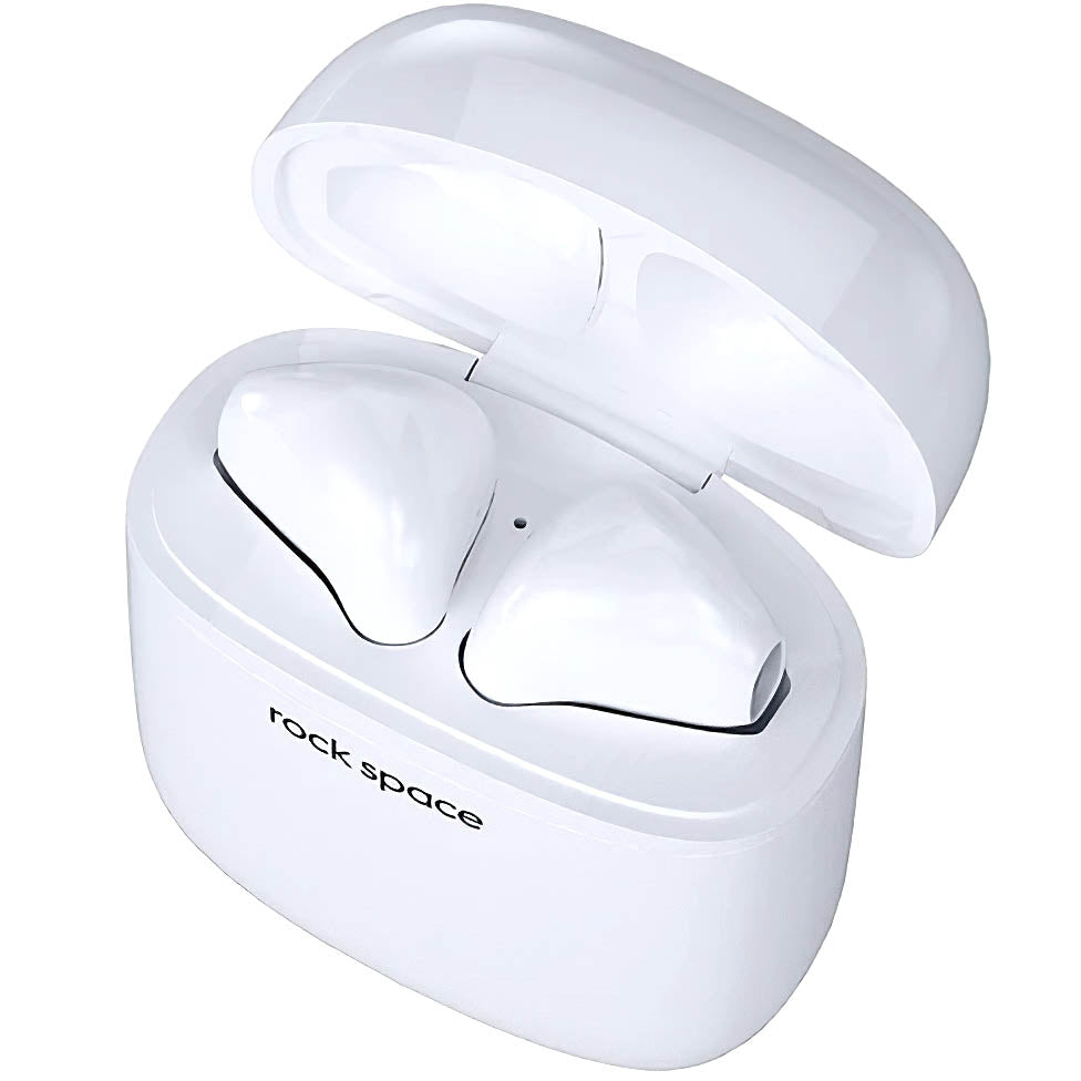 Handsfree Bluetooth Rock Space EB100, TWS, Bijeli
