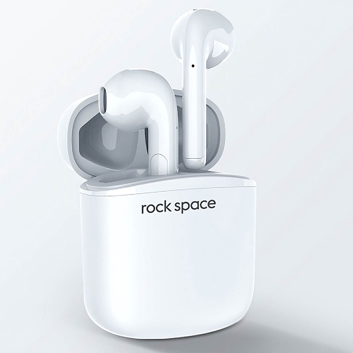 Handsfree Bluetooth Rock Space EB100, TWS, Bijeli