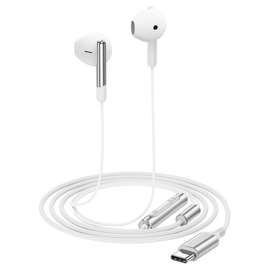 Handsfree USB-C Acefast L3, 1.2m, Bijeli