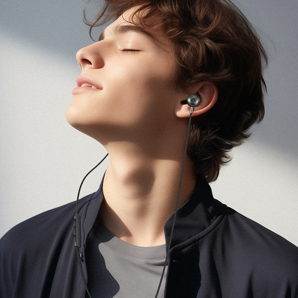 Handsfree USB-C Acefast L5, Crni
