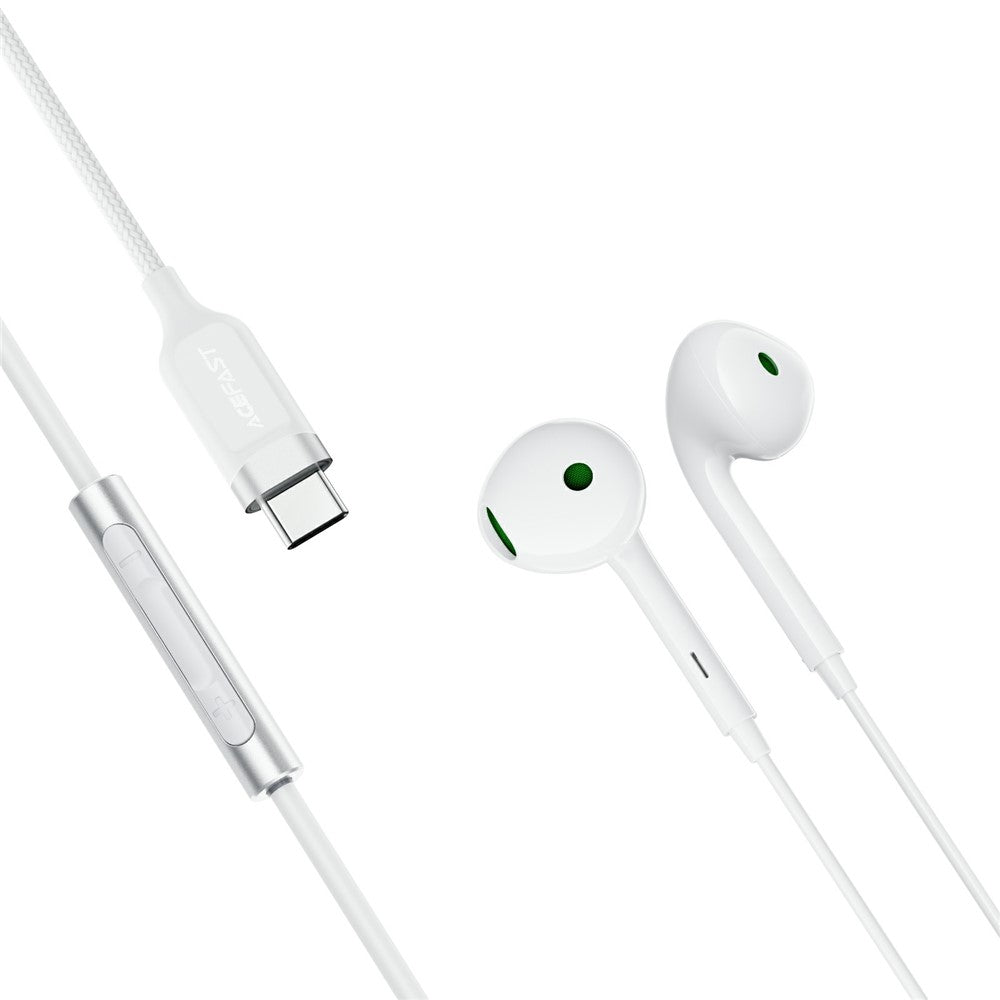 Handsfree USB-C Acefast L7, Bijela
