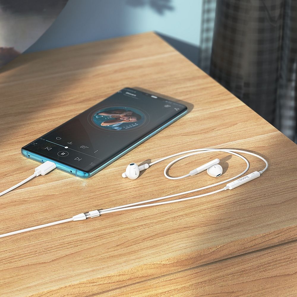 Handsfree USB-C HOCO M93, Bijeli