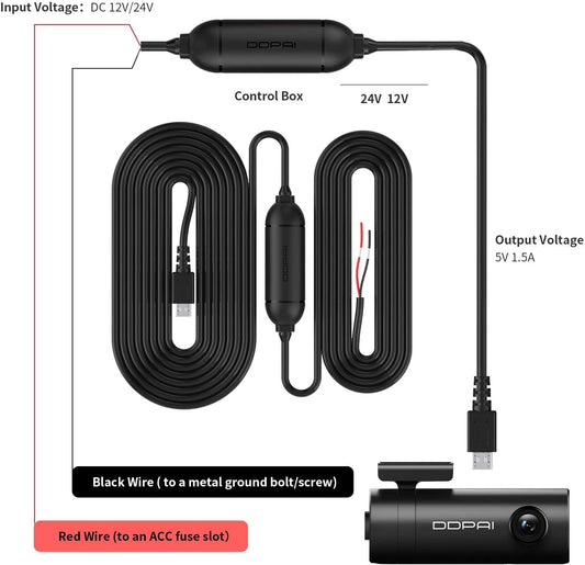 Hardwire DDPAI za kameru Mini Pro