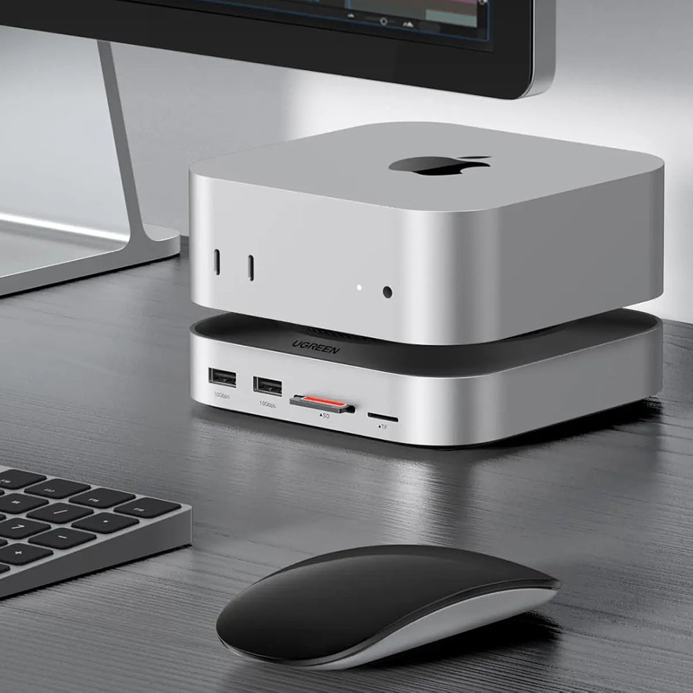 Višenamjenski hub GREEN CM841 (65487) za Apple Mac Mini M4, Crni