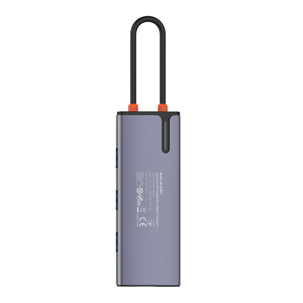 Hub USB-C ColorWay CW-HUB03, 6u1, Srebrni
