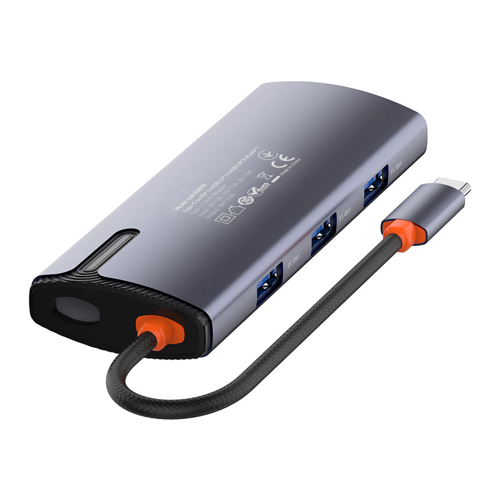 Hub USB-C ColorWay CW-HUB03, 6u1, Srebrni