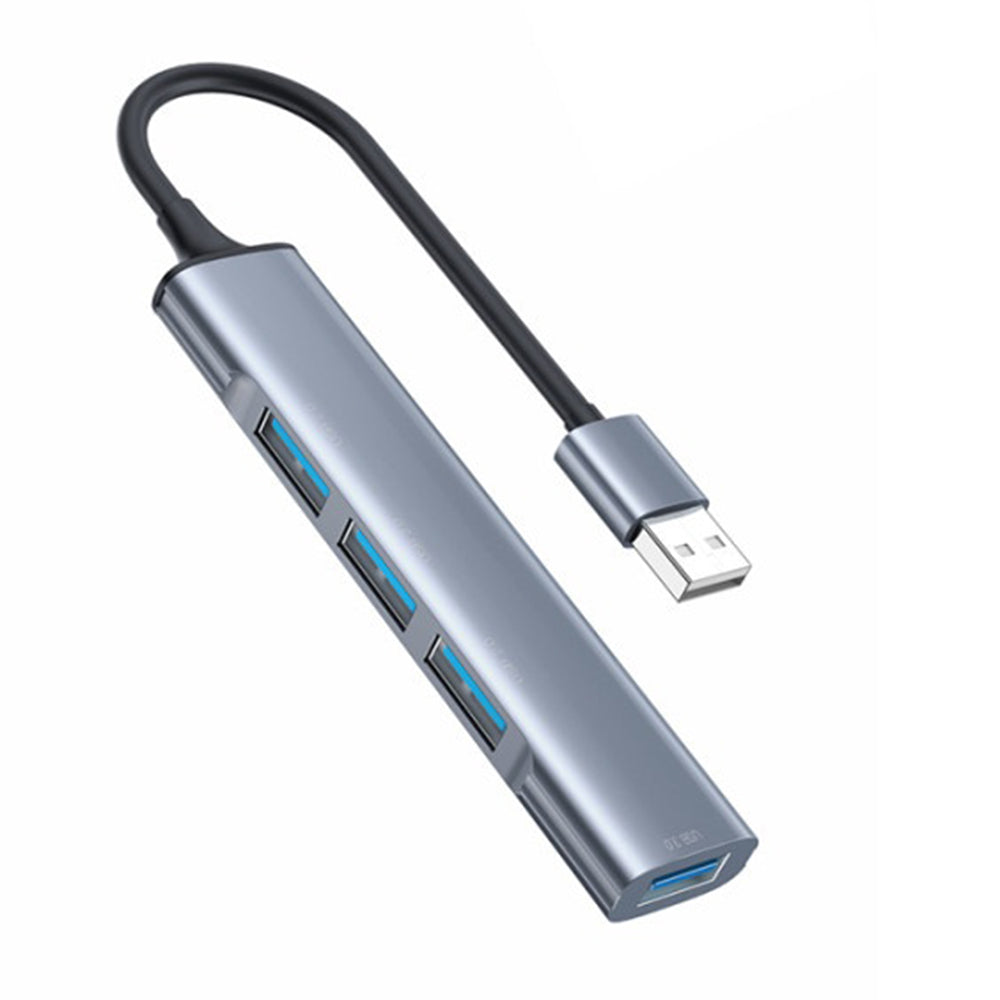 USB Hub Yesido HB18, 4u1, Sivi