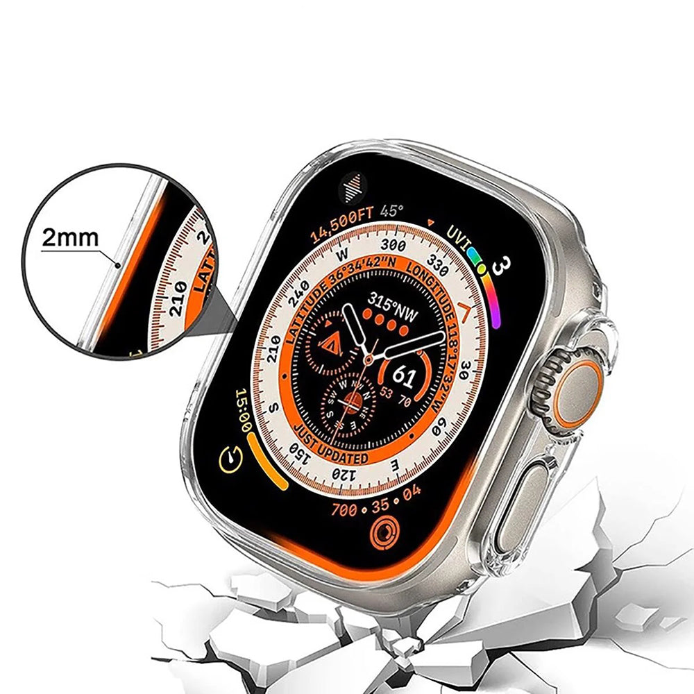 Anank Screen Guard kućište za Apple Watch Series 7 41mm, Crna