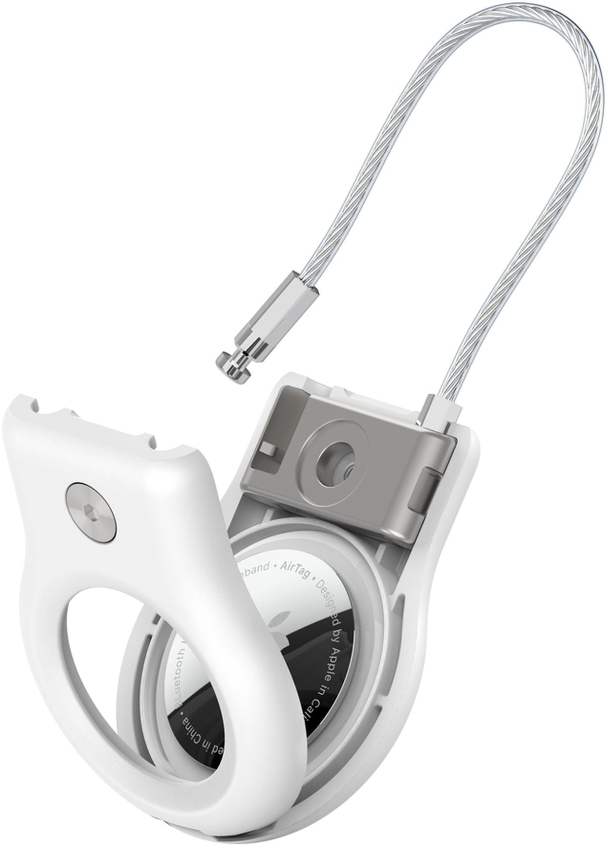 Belkin Wire Cable futrola za Apple AirTag, Bijela MSC009btWH