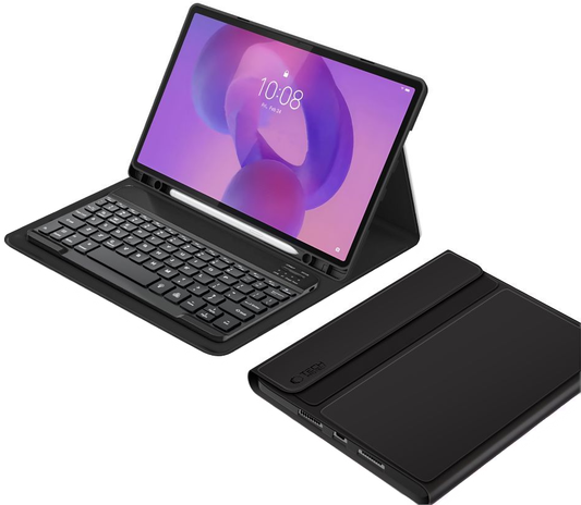 Futrola s tipkovnicom za Lenovo Idea Tab Pro, Tech-Protect, SC PEN, Crna