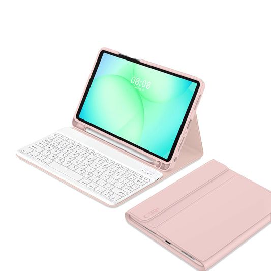 Futrola s tipkovnicom za Samsung Galaxy Tab A11+ / Tab A9+, Tech-Protect, SC PEN, Roza