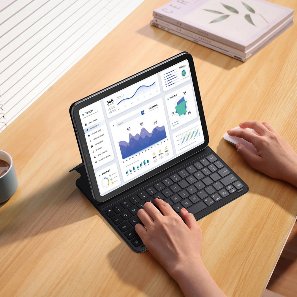 Futrola s tipkovnicom za Apple iPad Pro 12.9 (2022) / Pro 12.9 (2021) / Pro 12.9 (2020) / Pro 12.9 (2018), Baseus, Brilliance, Crna P40112602111-04