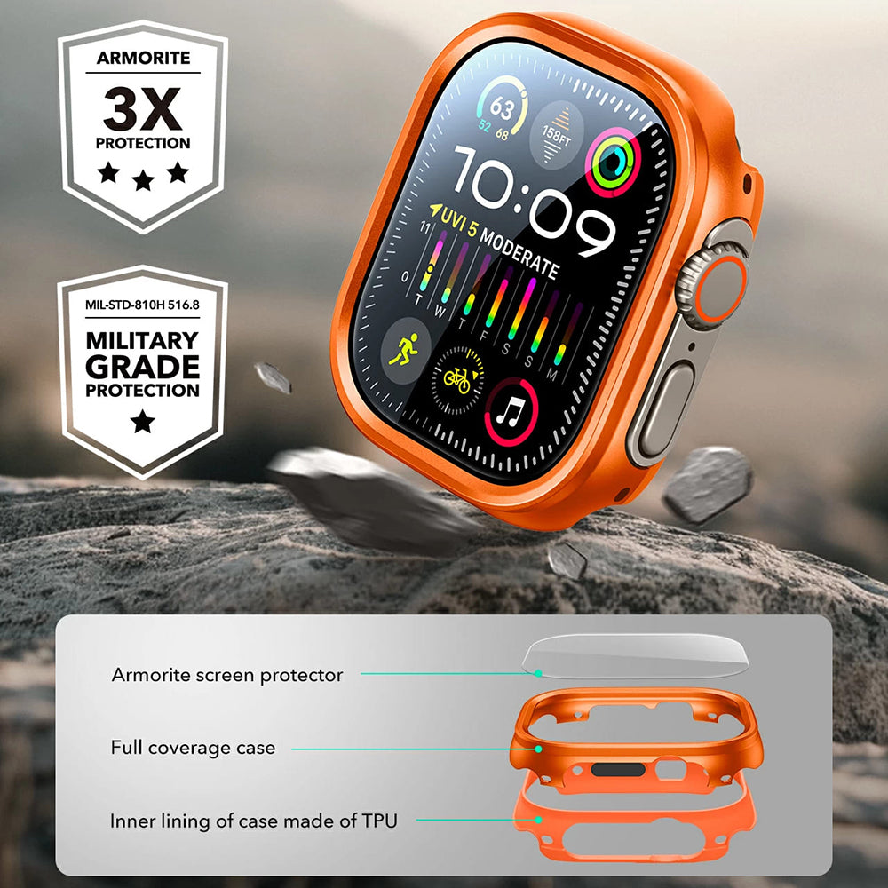 Futrola ESR Armorite za Apple Watch Ultra Series, Siva