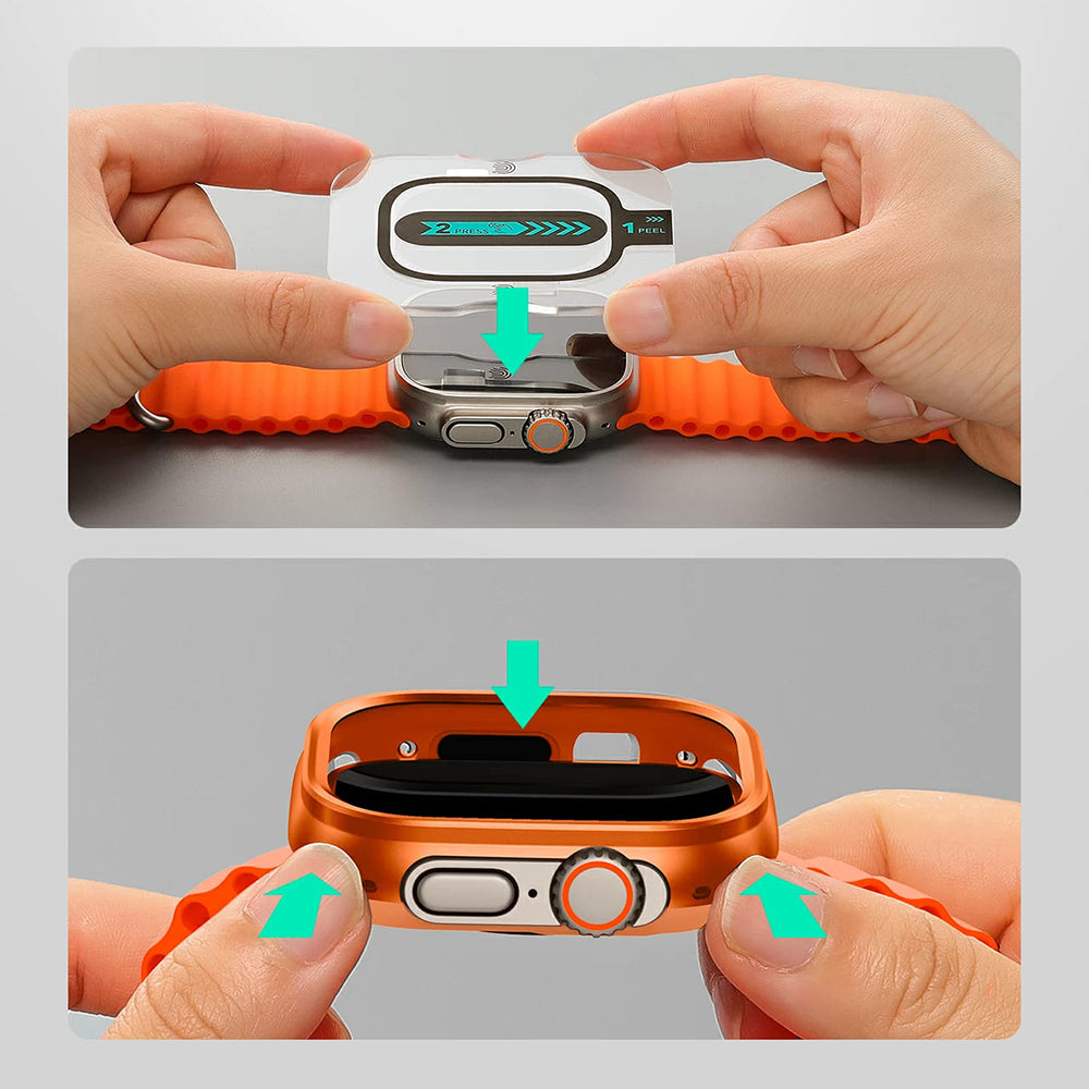 Futrola ESR Armorite za Apple Watch Ultra Series, Siva