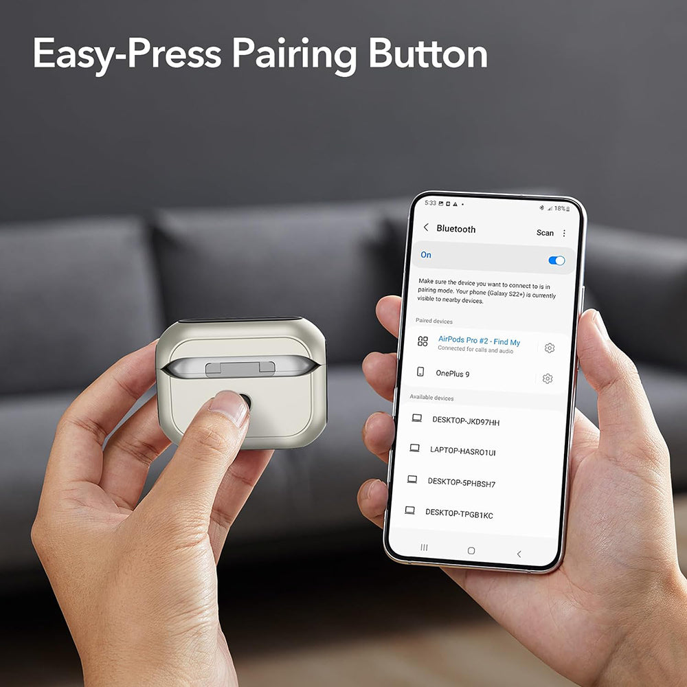 Futrola ESR Orbit Hybrid za Apple AirPods 4, Crna