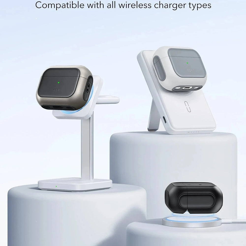 Futrola ESR Orbit Hybrid za Apple AirPods Pro 3, Siva