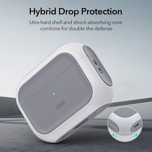 Futrola ESR Orbit Hybrid za Apple AirPods Pro Series, Bijela