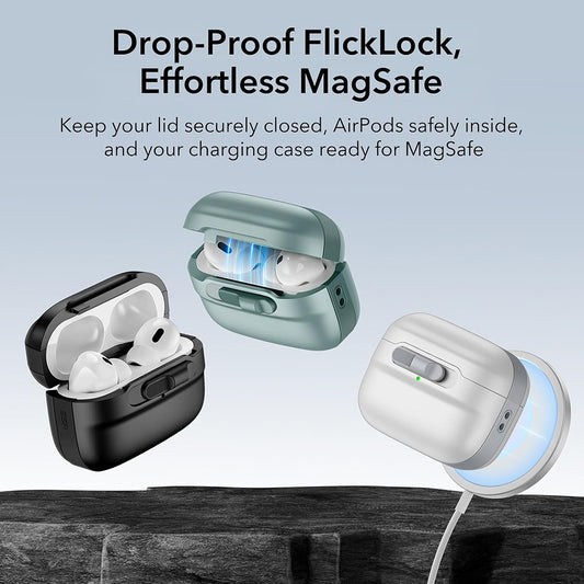 Futrola ESR Pulse za Apple AirPods 4, Zelena