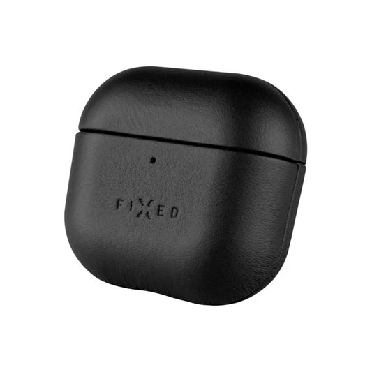 Futrola Fixed PodsLeather za Apple AirPods 4, Crna