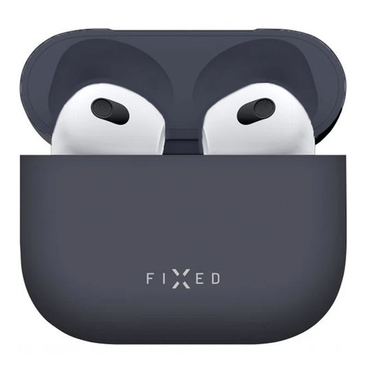 Futrola Fixed Silky za Apple AirPods 4, Plava