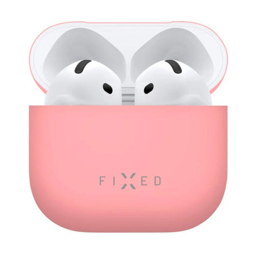Futrola Fixed Silky za Apple AirPods 4, Roza