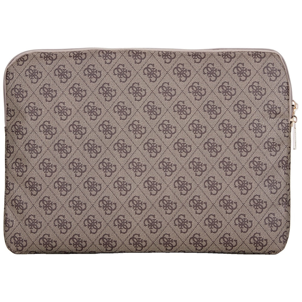 Futrola Guess 4G Triangle Logo za Laptop 14 inča, Smeđa