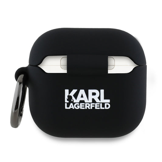 Futrola Karl Lagerfeld 3D Choupette's Head za Apple AirPods 4, Crna