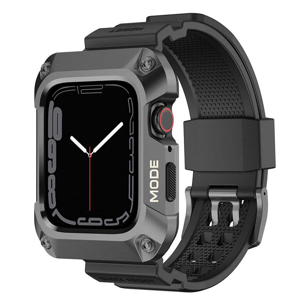 Remen Lito RuggedArmor za Apple Watch 44mm seriju, Sivi
