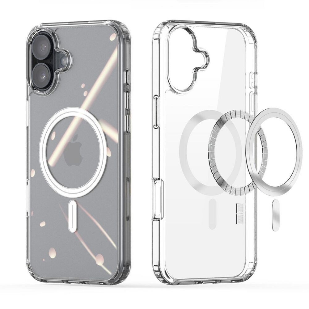 Futrola MagSafe za Apple iPhone 16, DUX DUCIS, Clin, Prozirna