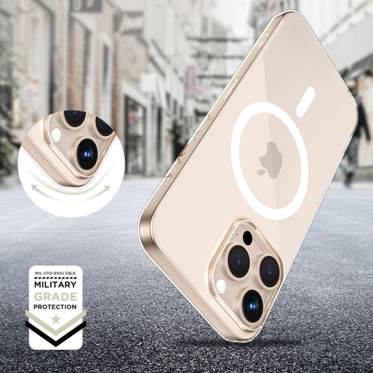 Futrola MagSafe za Apple iPhone 16 Pro, Tech-Protect, Flexair+, Prozirna